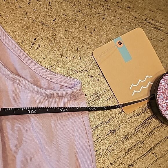 Pink purple ombre halter maxi dress girls size L NWT  Bixby Lane - Picture 8 of 14